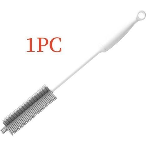 Goupillon BouteilleGoupillon SiliconeBrosse de Nettoyage avec longue MancheSuspendableAnti-Rayurepour GOUPILLON GOUPILLON (1/5)
