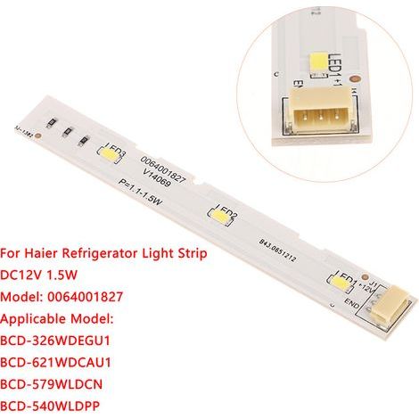 0064001827 Haier Side-by-Side Kühlschrank BCD-575WDBI LED-Lampe für Kühlschrank (1/5)