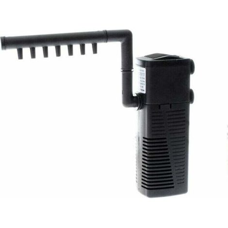 Filtre Intérieur Aquarium, 8W 600L/H Filtre Interne pour Aquarium 80 litres Filtre Pompe Aquarium pour Petit Réservoir, Aquariums d'eau Froide ou Tropicaux, Réservoir de Tortues (1/3)