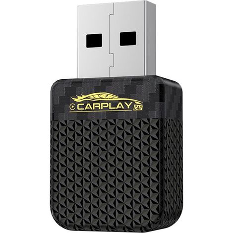 Adaptateur Carplay Sans Fil 2 en 1, Clé USB Carplay pour Android Auto, BoTier Intelligent AI, Carplay Filaire Vers Plug et Sans Fil. (1/2)