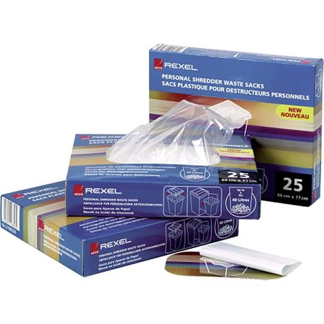 bolsas de residuos rexel as100 175 litros perforadas resistentes (1/3)