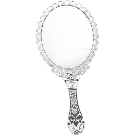 Miroir à Main Vintage Portable pour Maquillage Miroir De Voyage Compact Pratique (1/5)