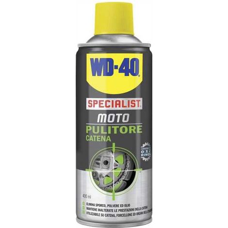 LIMPIADOR DE CADENA PARA MOTO 'WD-40' 400 ml