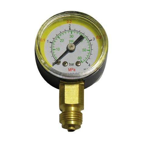 Manometro per gpl con quadrante a secco 1/4"