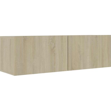 Maison Exclusive - TV-Schrank Sonoma-Eiche 100x30x30 cm Holzwerks