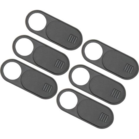 Lot de 6 caches coulissants ultra-minces pour caméra automobile, pièces de rechange pour les obstructions de la caméra intérieure dans la Tesla Model 3 Y. (1/5)