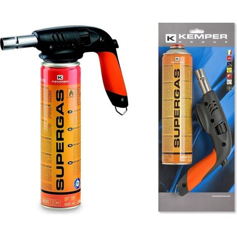 Kemper Gasbrenner Lötbrenner 820AKIT - 1860 °C - Inkl. 1 Supergas-Kartusche (1/4)
