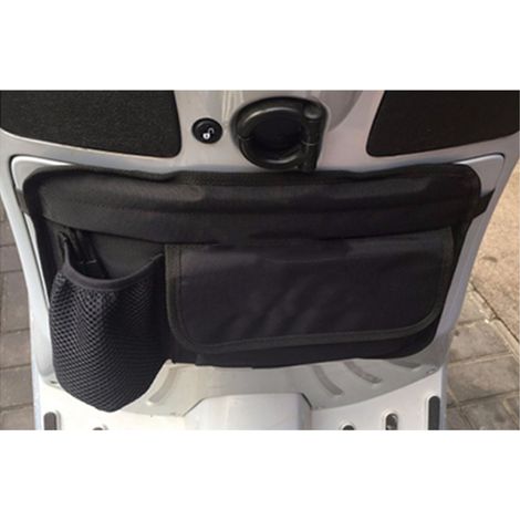 Sacoche Moto Imperméable Grand Format Bagagerie Arrière pour Voyage et Randonnée, Noir, 30L (1/5)