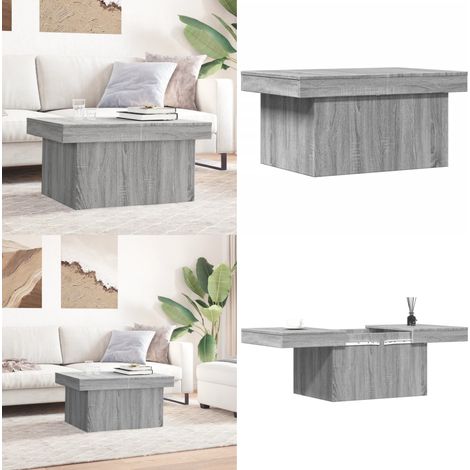 Couchtisch Grau Sonoma 100x55x40 cm Holzwerkstoff - Couchtisch - Wohnzimmerstil - Grau Sonoma - Holzwerkstoff - Stauraum - Home & Living (1/5)