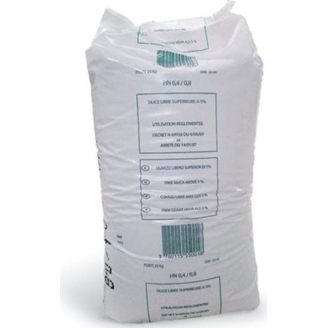 Filtros de arena de cuarzo Arena 25,0 kg