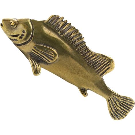 de poisson vintage en cuivre pour le bureau et la maison (1/5)