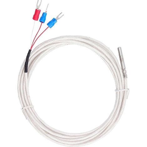 Pt100-Temperatursensor, wasserdicht, 3-adrig, Thermistorsonde Typ K, Thermoelement für konstante Temperatur