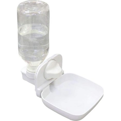 Abreuvoirs pour Petits Animaux - Fontaine d'eau Suspendue pour Petit Compagnie, Bol Bouteille d'eau Automatique pour Petit Animal, Lapin Abreuvoir, pour Lapin Chaton Hérisson Hamster (1/5)