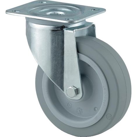 Roue grise - Alpha Tente - Pivotante - 100 - 160