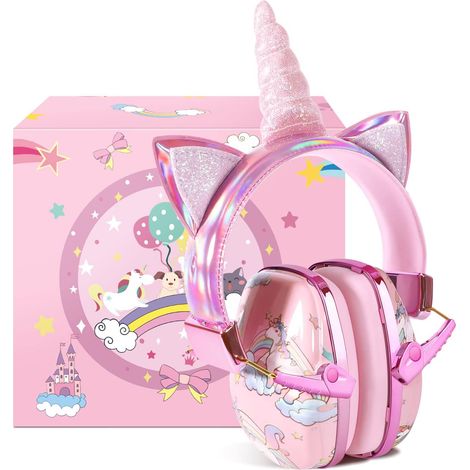 Casque Anti-bruit Enfant, Casque Pliable Réglable Casque Enfant Anti bruit 2 3 4 5 6 7 8 ans, Protection Auditive confortable, Concert Casque Anti bruit pour Bébé und Autisme (1/5)