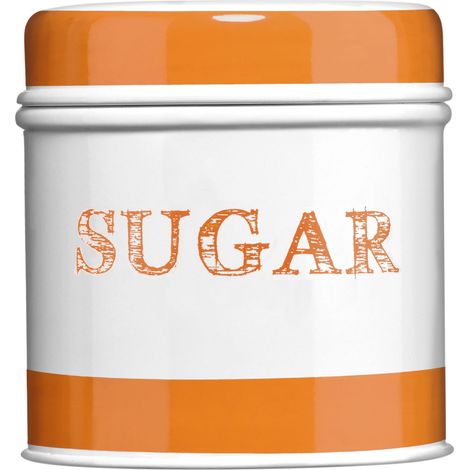 Premier Housewares Orange Band Sugar Canister (1/2)