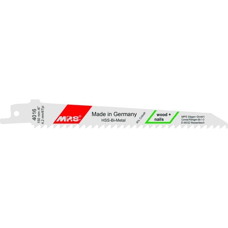 Sägeblätter mps 4016-5 Bi-Metall 130 mm 6 Zähne