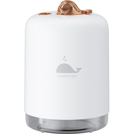 Humidificateur Mini - USB - Brume Froide - Pour Chambre Bureau Voiture Voyage - 8 H Autonomie - 1 Pièce (1/5)