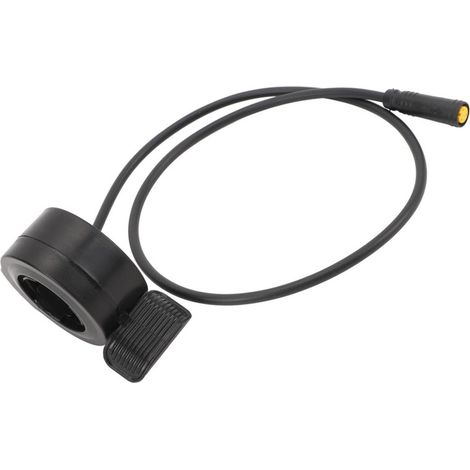 130x acelerador de pulgar, acelerador para bicicleta eléctrica, acelerador de pulgar de 50 cm y 3 pines con conectores impermeables para BBS01 y BBS02 (1/5)