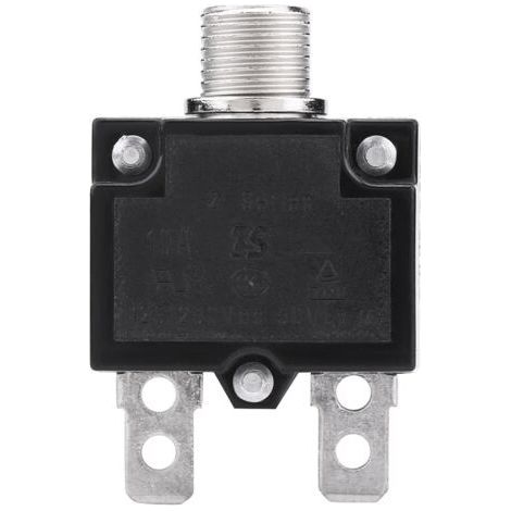 10A 125/250V Reset Thermal Switch Circuit Breaker Overcurrent Overload Protector for Generator (1/5)