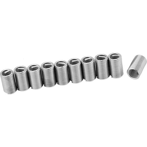 100 inserts filetés M3 0,5 1D en acier inoxydable 304, vis à douille (1/5)