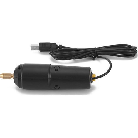 Mini electric drill, body repair tool, 10 drill bits for resin jewelry making, USB cable with handle (1/5)