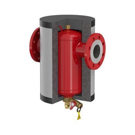 Flamco Isolierung Clean IsoPlus 125, 755x470mm, weißaluminium (RAL 9006)