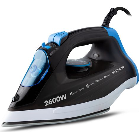 Ferro da stiro a vapore con suola in ceramica 2600w (1/2)