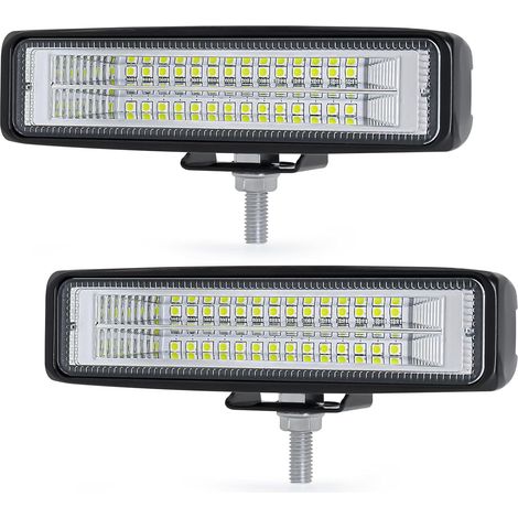 Set mit 2 Rückfahrscheinwerfern, 56 W, 15 cm, Tagfahrlicht, Offroad-Arbeitsscheinwerfer für Traktoren, Geländewagen (Mitsubishi L200), Motorräder, Busse