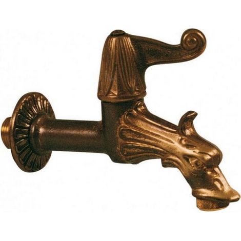 Robinet artistique en laiton avec raccord rapide 1/2 m avec raccord de tuyau pour fontaine