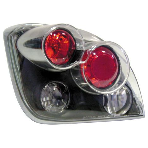 Coppia fanali posteriori - compatibile per  Ford Fiesta IV (8/95-1/02) - Nero