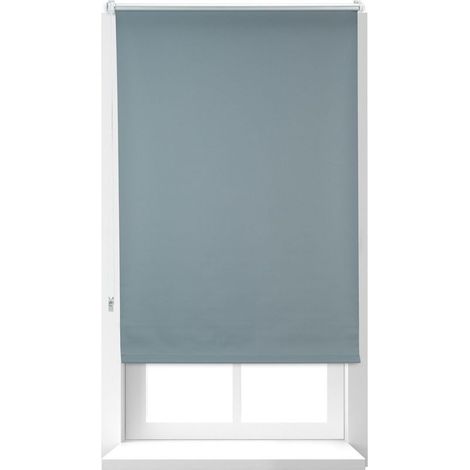 Store enrouleur occultant thermique 70x165 cm Protection chaleur opaque Tissu en aluminium Montage sans perçage (1/5)