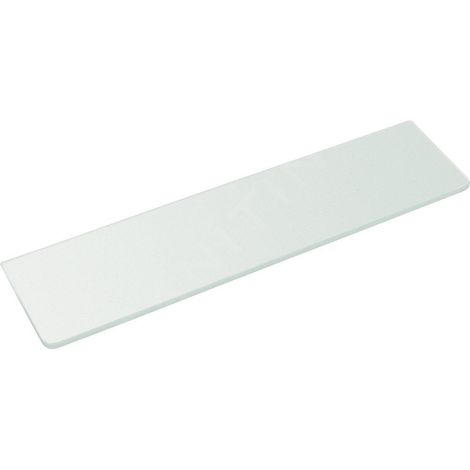 Etagère en verre 500x100x8mm, verre dépoli (1/2)