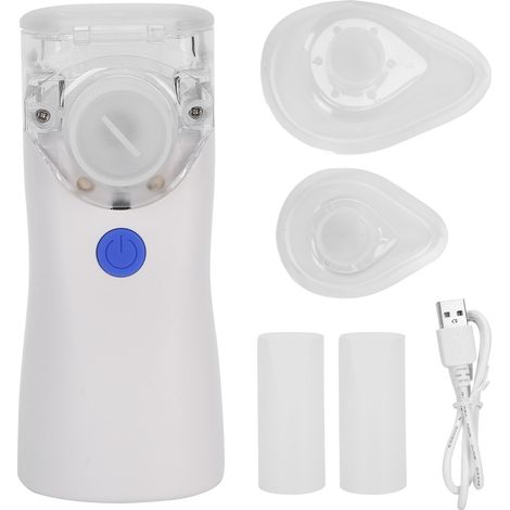 Nébuliseur Portable Rechargeable USB pour Enfants et Adultes - Inhalateur à Vapeur Léger (1/5)