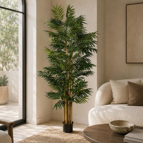 210cm Fire Retardant Phoenix Palm Tree Natural Trunk - Premium Quality (1/2)