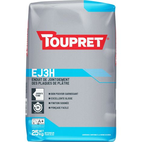 Fugenfüller für Dichtbänder Ej3h 25kg - Toupret