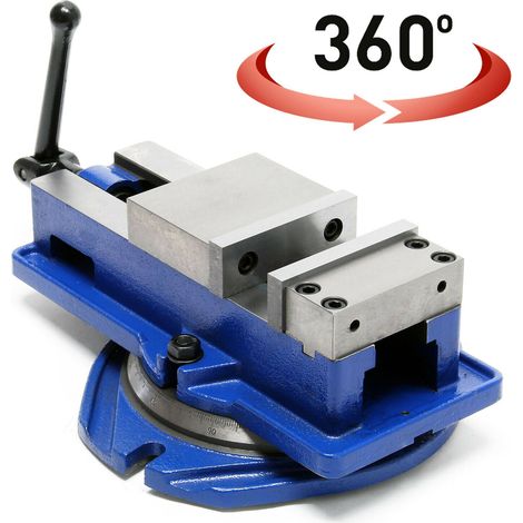 Morsa per macchina di precisione Tavola girevole da 100 mm Strumento di supporto per banco da lavoro a 360 gradi 160000318