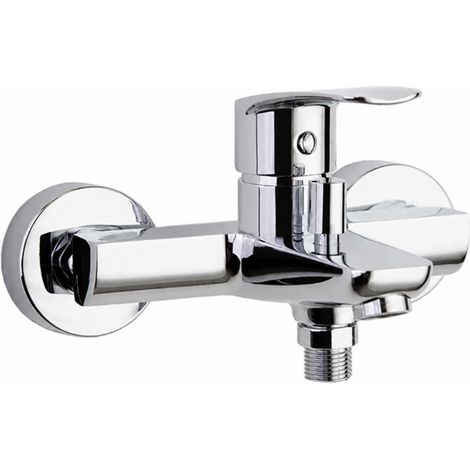 Vasca da bagno e miscelatore doccia a parete "New fly". (1/2)