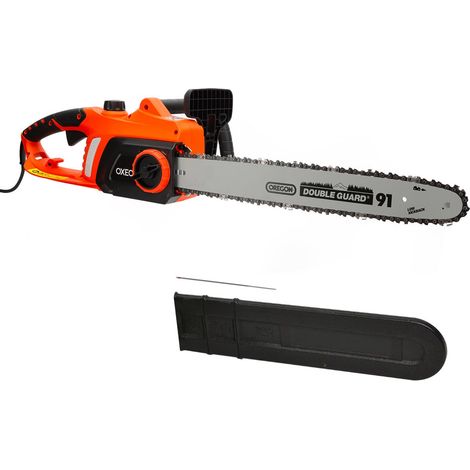 Tronçonneuse Électrique 230V - 2200 W - Guide de 50 cm - Système anti-rebond de la chaîne (1/5)