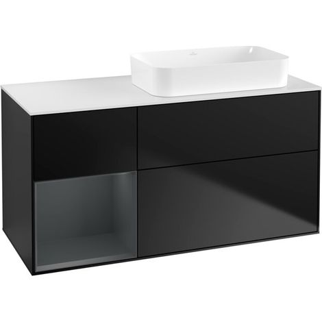 Villeroy & Boch F681HGPD Meuble sous-lavabo Finion F68 (1/2)