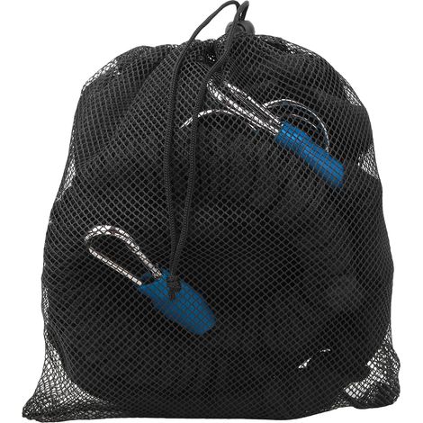 Corde d'entraînement multifonction pour la vitesse et l'accélération - Set d'élastiques de musculation pour running et sports (6x10m, 4 sangles croisées, double extensibilité) (1/5)