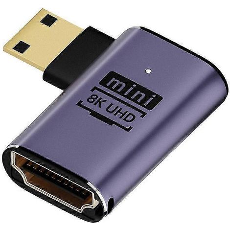 Adaptateur HDMI 2.1 vers mini HDMI 8K C8K-03 (1/4)