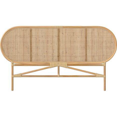 Tête de lit en rotin naturel 140 cm - NAVAHINO