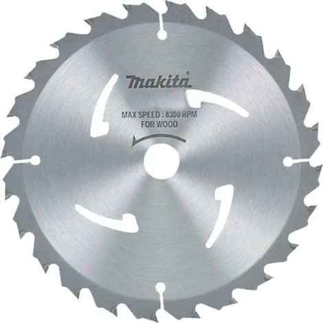 Makita A-81804 Wolfram-Kreissägeblatt, 270 x 2,6 x 30 mm, 270 x 2,6 x 30 mm, 24 Zähne (1/2)