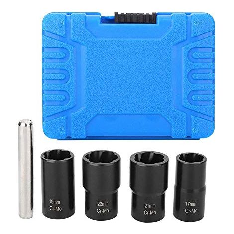 5 Pcs Boulon Écrou Millimètre Extracteur Roue Douille 17/19/21/22mm (1/5)