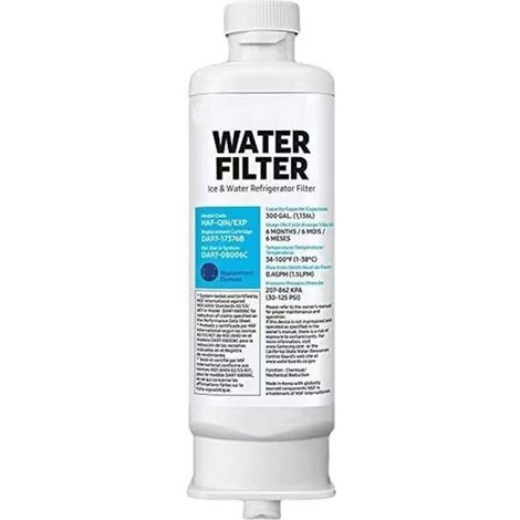 Cartuccia filtro acqua per frigorifero YUEXINGHUI DA97-17376B, ad alte prestazioni, impermeabile, in ABS, compatibile con acqua pura (1/5)
