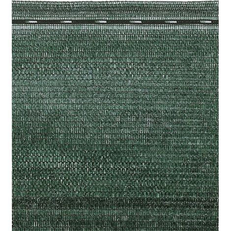 VERDELOOK Ombra Full Tessuto Ombreggiante, 2x5 m, Verde, per Agricoltura, Vigneti e Coperture, Telo per Coperture Balconi, Terrazze, Giardini (1/3)