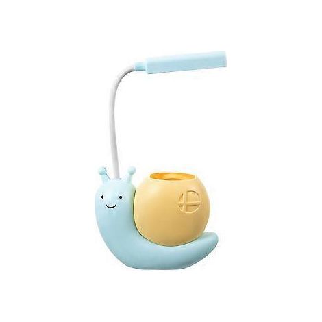 Petite lampe de table décorative, lampe de table rechargeable, porte-crayons (1/3)