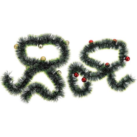 Guirlande décorative pour sapin de Noël (lot de 8 pièces) (1/5)