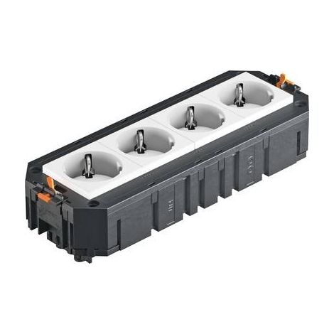 OBO Bettermann Support universel Connect GST18 VDE, 4x blanc 208x76x45, 7404682